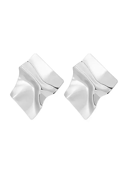 Max Crinkled Statement Earrings