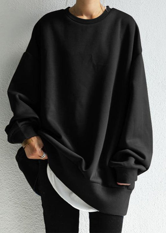 CozyStyle - Round Neck Loose Fit Pullover