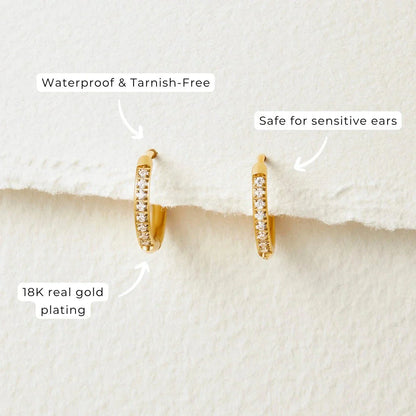 Elizabeth Hoop Earrings