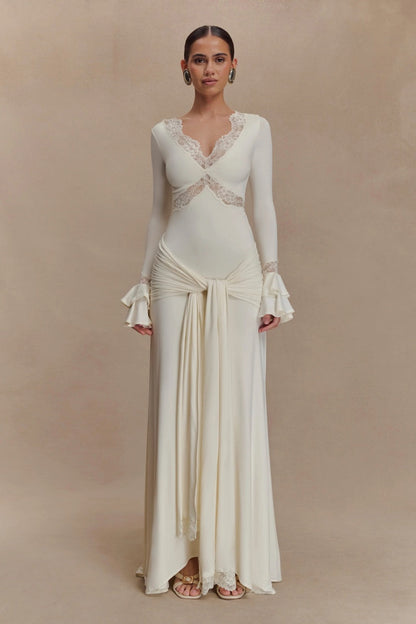 Slim-Fitting Maxi Dress