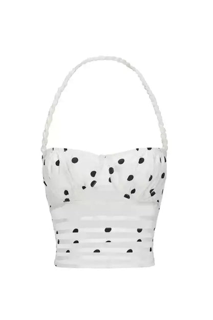 Polka Dot Twist Detail Matching Set