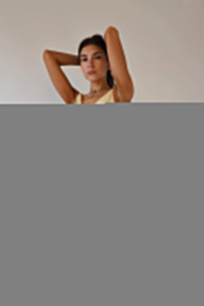 Persis Cowls Backless Satin Maxi Dress