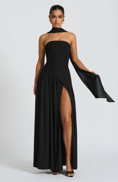 Maia - Strapless Maxi Dress