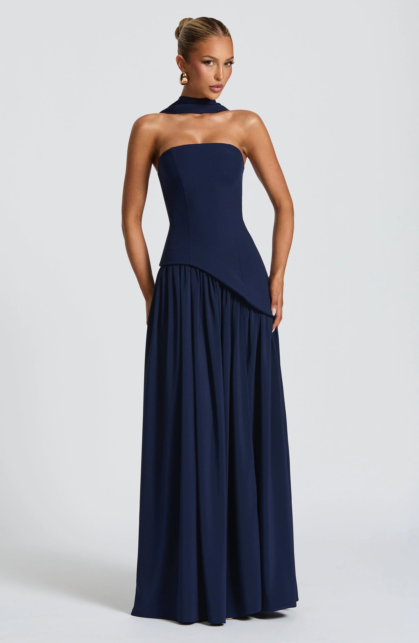 Maia - Strapless Maxi Dress