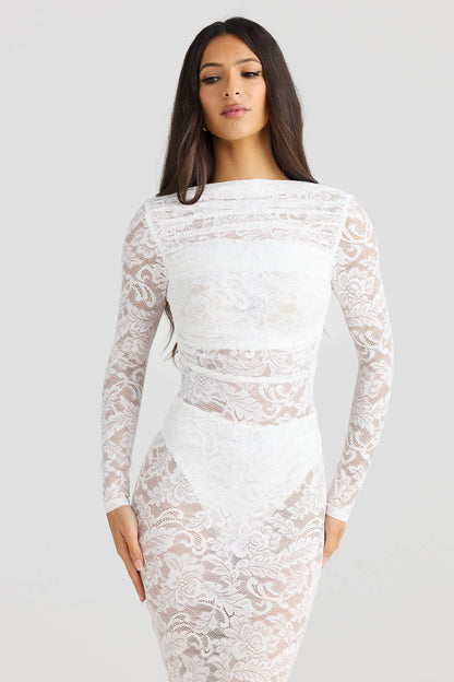 Elira - Lace Maxi Dress