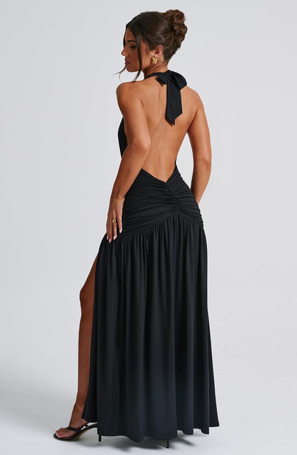Noemi - Halter Maxi Dress