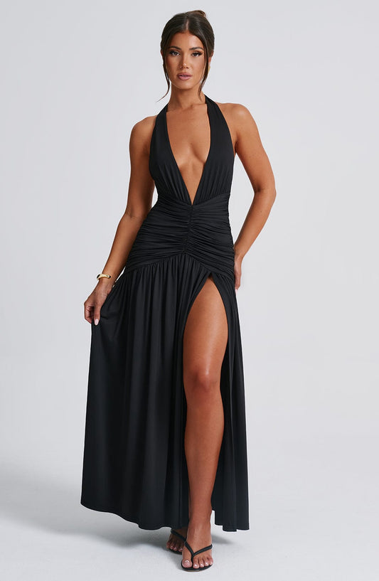 Noemi - Halter Maxi Dress