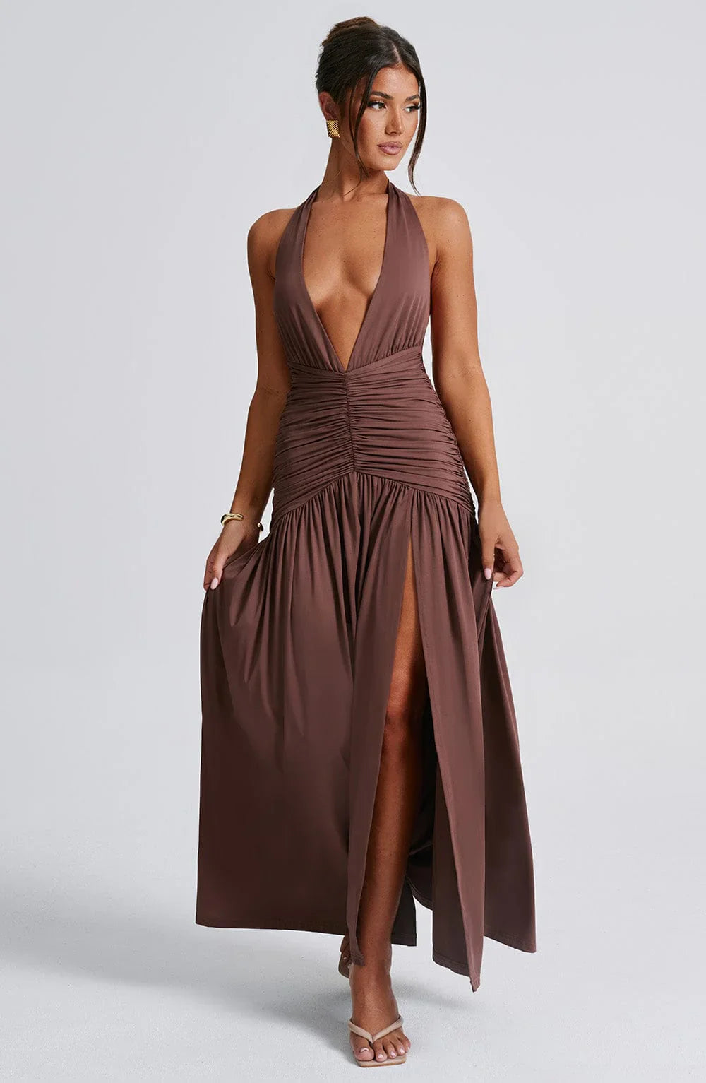 Noemi - Halter Maxi Dress