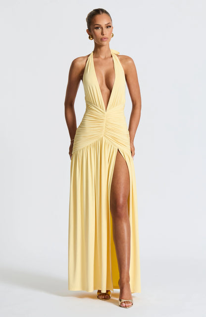 Noemi - Halter Maxi Dress