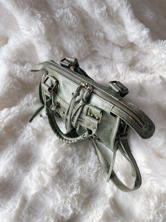 Powder Green City Bag