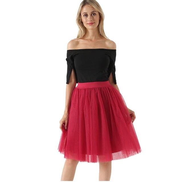DressBetty - Womens Pleated Dance Tutu Skirts