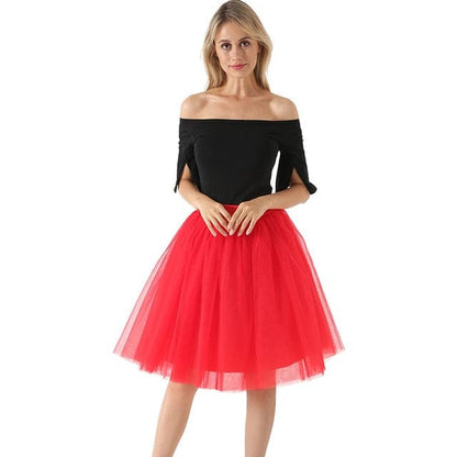 DressBetty - Womens Pleated Dance Tutu Skirts