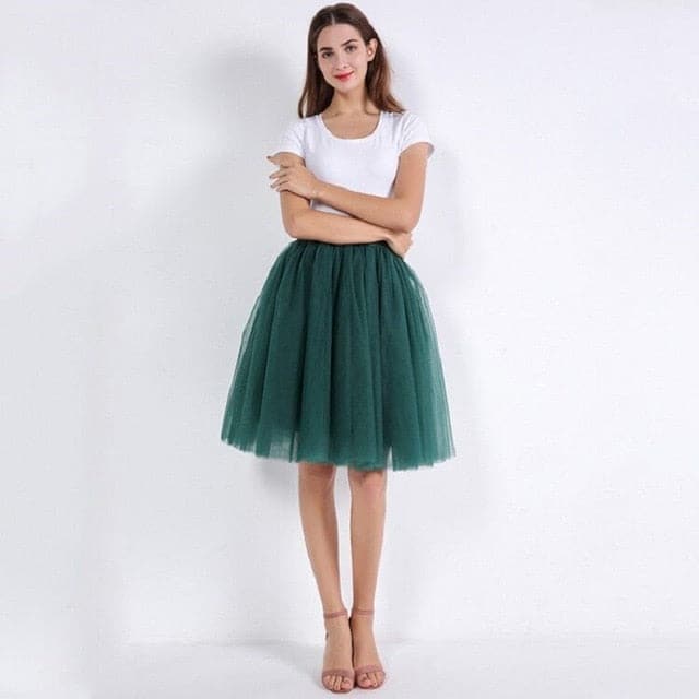 DressBetty - Womens Pleated Dance Tutu Skirts