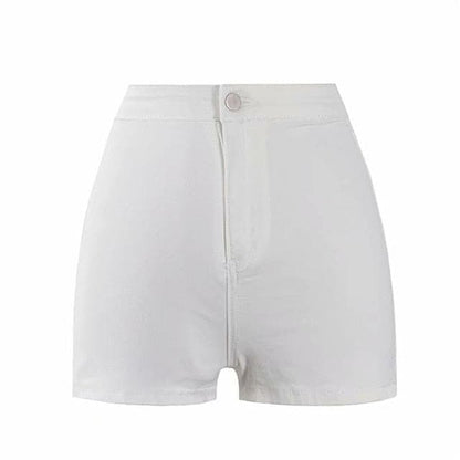 DressBetty - Sexy High Waist Thin Skinny Hips Denim Shorts