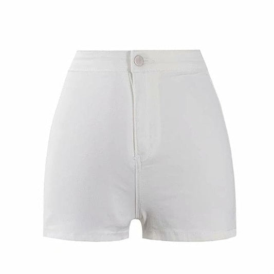 DressBetty - Sexy High Waist Thin Skinny Hips Denim Shorts