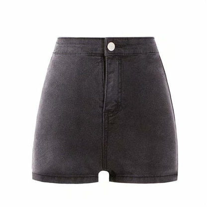 DressBetty - Sexy High Waist Thin Skinny Hips Denim Shorts