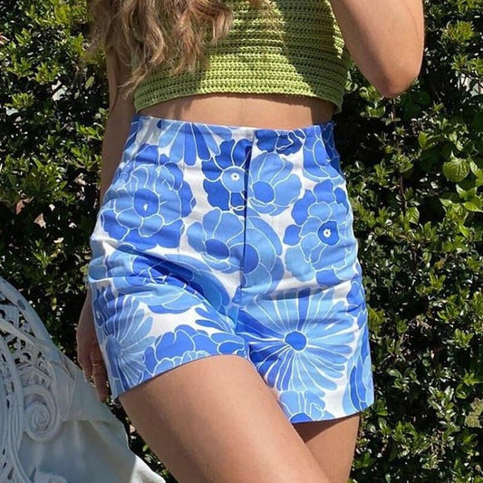 DressBetty - Shorts Y2K Streetwear Vintage High Waist Jeans Women 90s Fashion Bottoms Retro Outfit