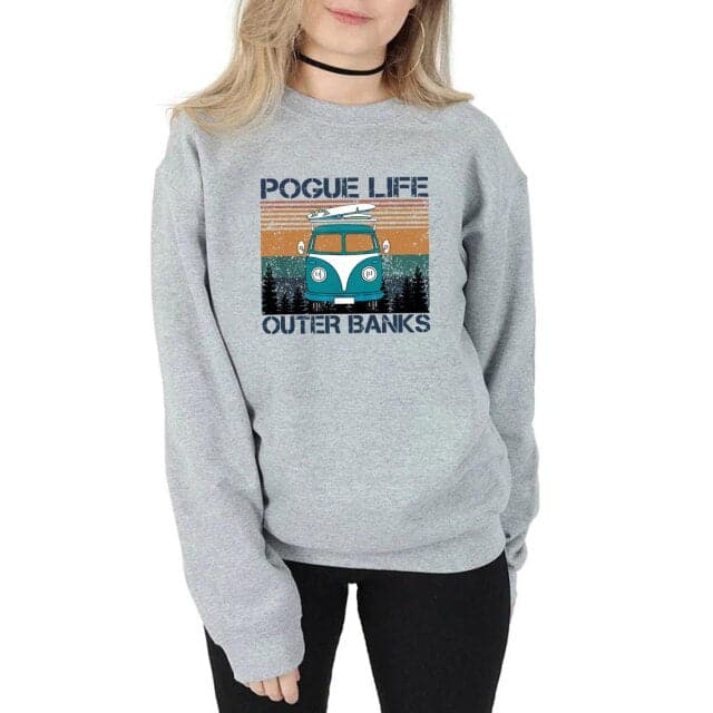 DressBetty - Pogue Life Pattern Vintage Carolina Retro Hoodies