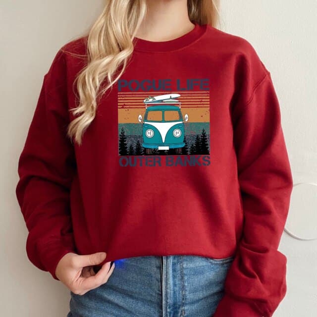 DressBetty - Pogue Life Pattern Vintage Carolina Retro Hoodies