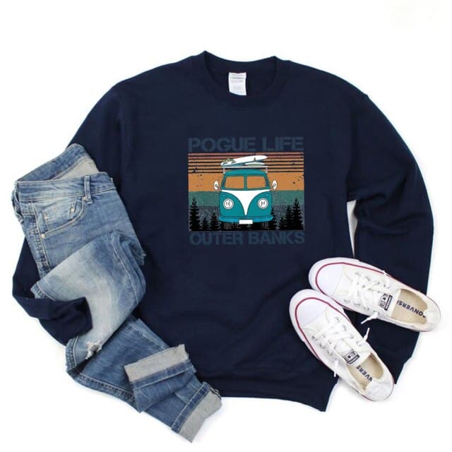 DressBetty - Pogue Life Pattern Vintage Carolina Retro Hoodies