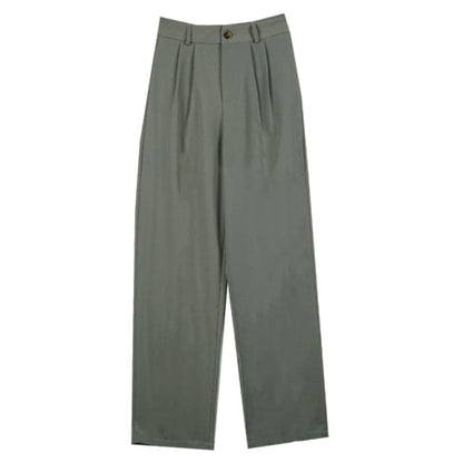DressBetty - Spring New Office Lady High Quality Elegant Casual Fashion Wide Leg Women Female Pants Hot Sales