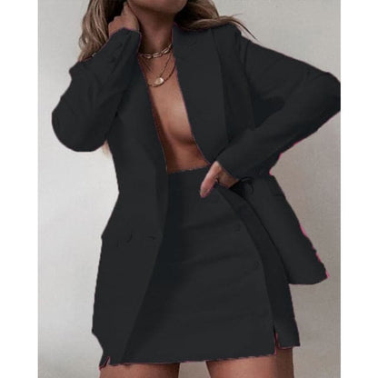 DressBetty - Fashion Women Streetwear Candy Colour Coat + Shorts Set