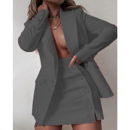 DressBetty - Fashion Women Streetwear Candy Colour Coat + Shorts Set