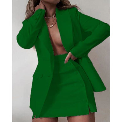 DressBetty - Fashion Women Streetwear Candy Colour Coat + Shorts Set
