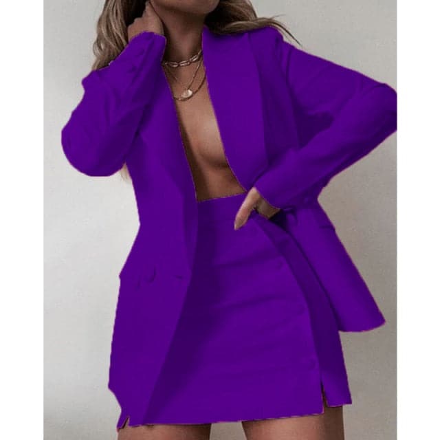 DressBetty - Fashion Women Streetwear Candy Colour Coat + Shorts Set