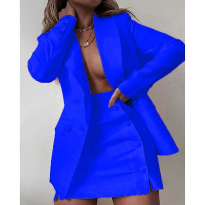 DressBetty - Fashion Women Streetwear Candy Colour Coat + Shorts Set