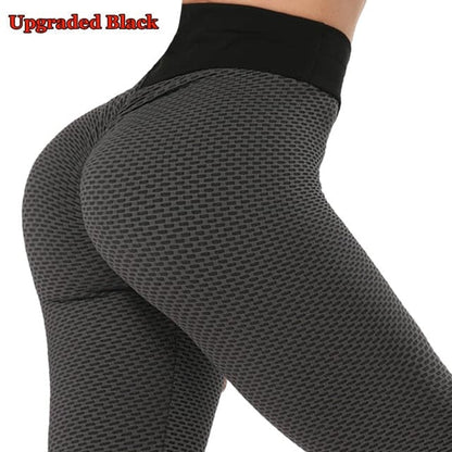 DressBetty - Women Textured Scrunch Butt Legging Fitness Sport Leggins