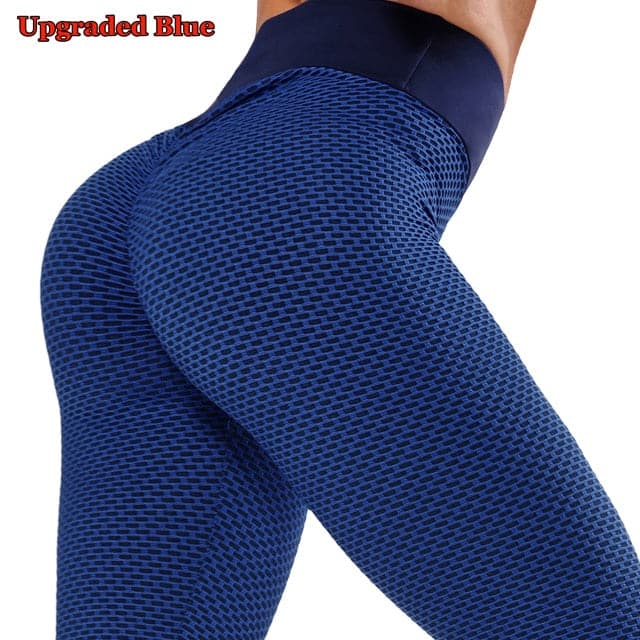 DressBetty - Women Textured Scrunch Butt Legging Fitness Sport Leggins
