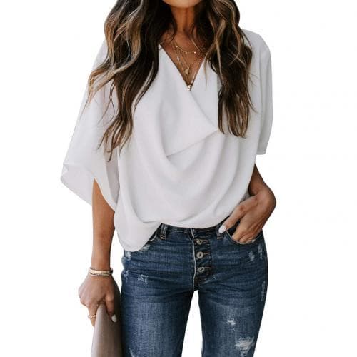 DressBetty - Women Fashion V Neck T-shirter