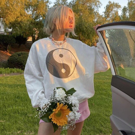 DressBetty - Y2K Sweatshirts Loose Vintage Streetwear Women Casual Chic Clothes Retro Harajuku Tops Holiday Outfits 90s Fashion Hoodies