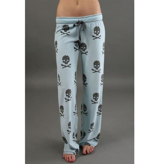 DressBetty - Women's Skull Printed Bread Pants