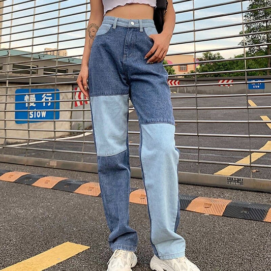 DressBetty - Women Fashion Summer Trousers Jeans Ladies Casual Wild Straight Slim Casual Long Pants For Spring Autumn Pantalon