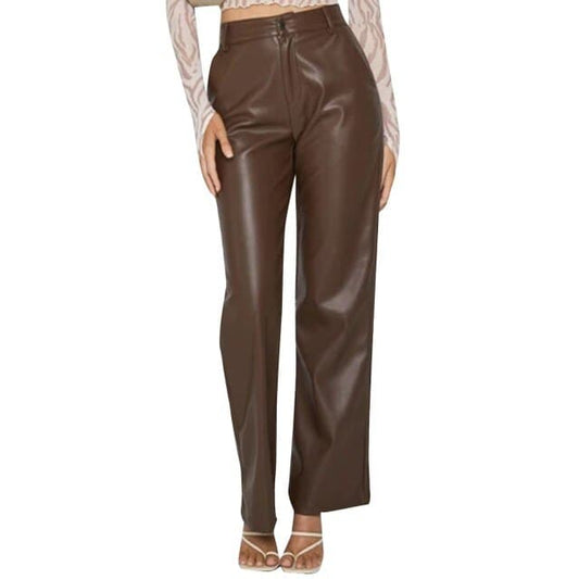 DressBetty - Fashion Pu Faux Leather Pants Women Leggings