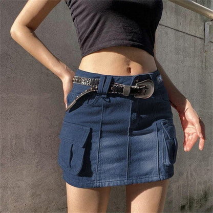 DressBetty - Uniform Pleated Waist High Corduroy Zipper Girls Sexy Skirt Women Mini Fashion Skirt