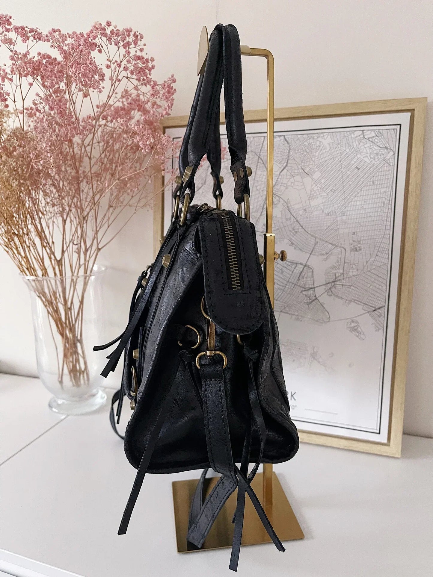 City Bag Powder Black