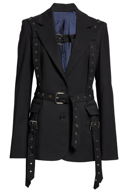 Kimora Belt Embellished Blazer