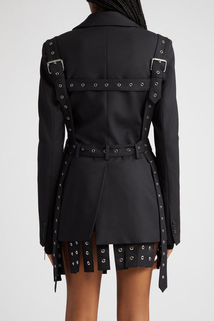 Kimora Belt Embellished Blazer