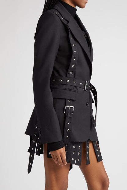 Kimora Belt Embellished Blazer