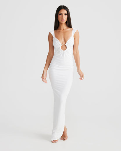 Sorella - Draped Backless Maxi Dress