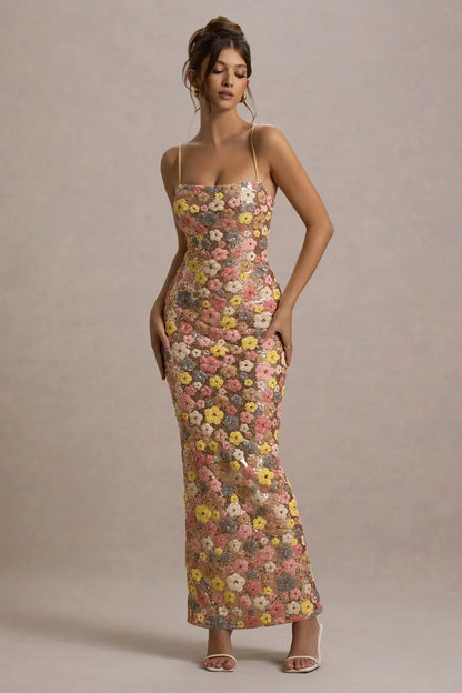 Erin | Floral Maxi Dress
