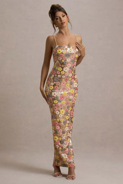 Erin | Floral Maxi Dress